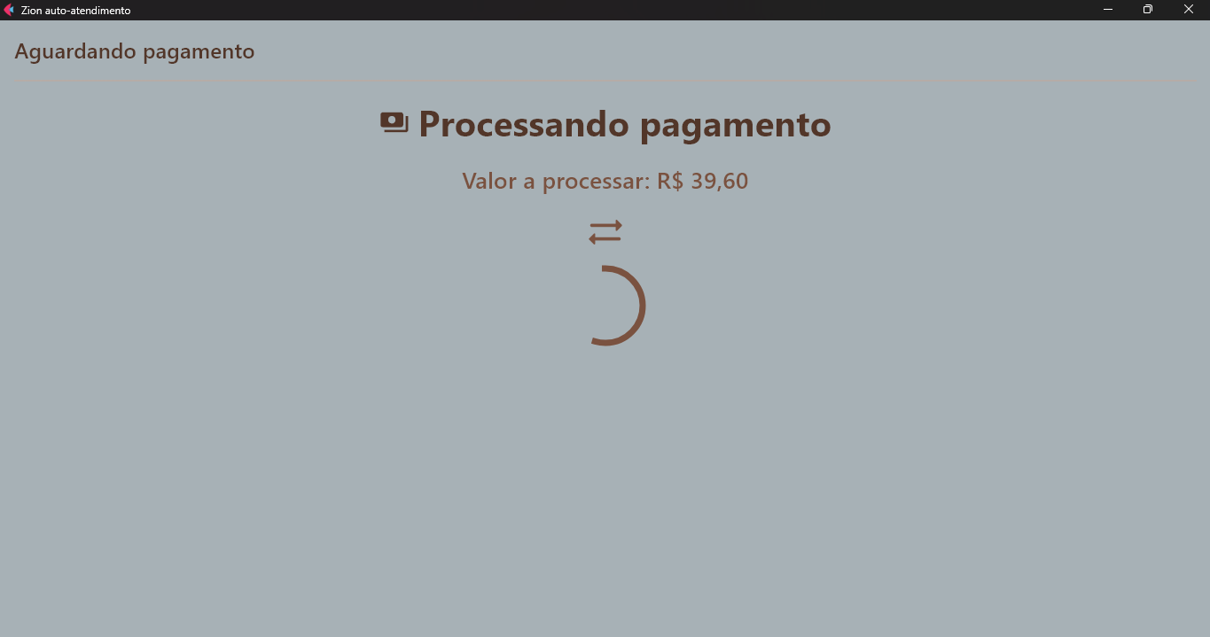 Aguarde o pagamento ser aprovado
